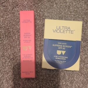 Ultra Violette Bejewled Lip Balm & Mini Matte Supreme Screen Duo